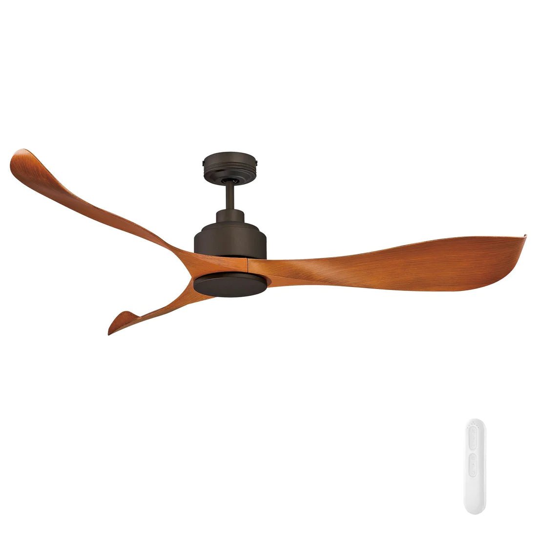 Mercator Eagle II DC Ceiling Fan With Remote Oil Rubbed Bronze - Mases LightingMercator