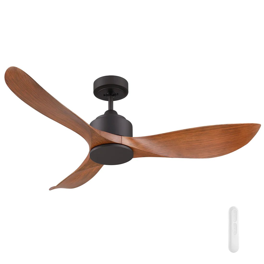 Mercator Eagle II Lite Ceiling Fan With Remote Rubbed Bronze - Mases LightingMercator