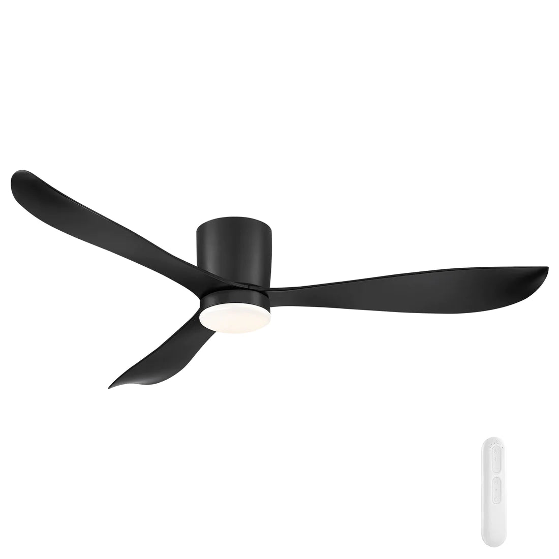 Mercator Instinct DC Ceiling Fan With LED Light And Remote Black