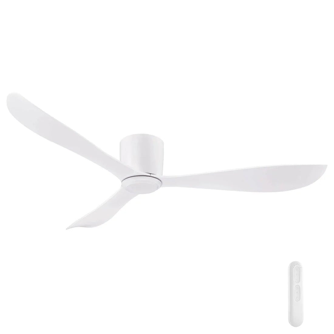 Mercator Instinct DC Ceiling Fan With Remote White - Mases LightingMercator