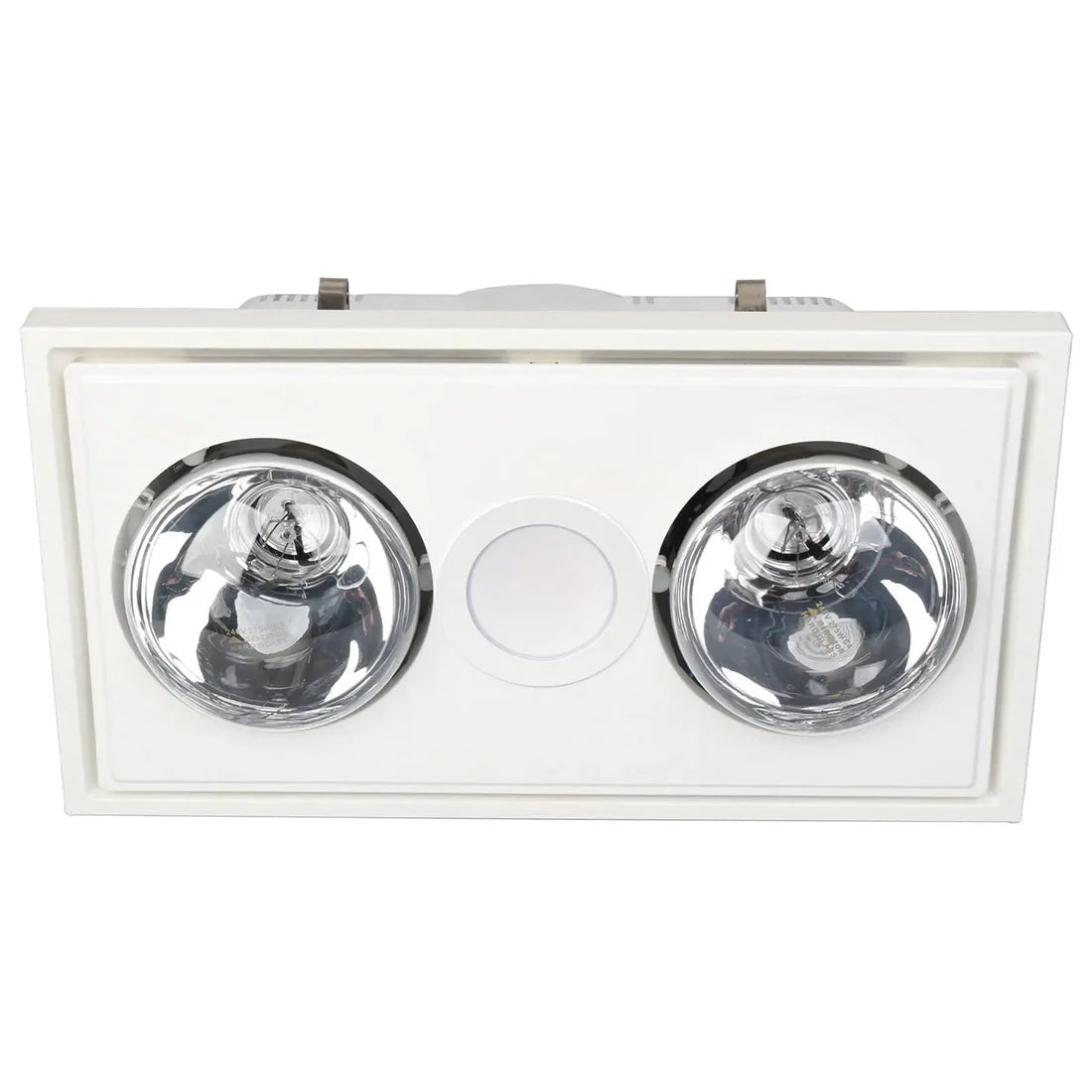 Mercator Midas Duo 3-In-1 Bathroom Heater With Exhaust Fan And LED Light - Mases LightingMercator