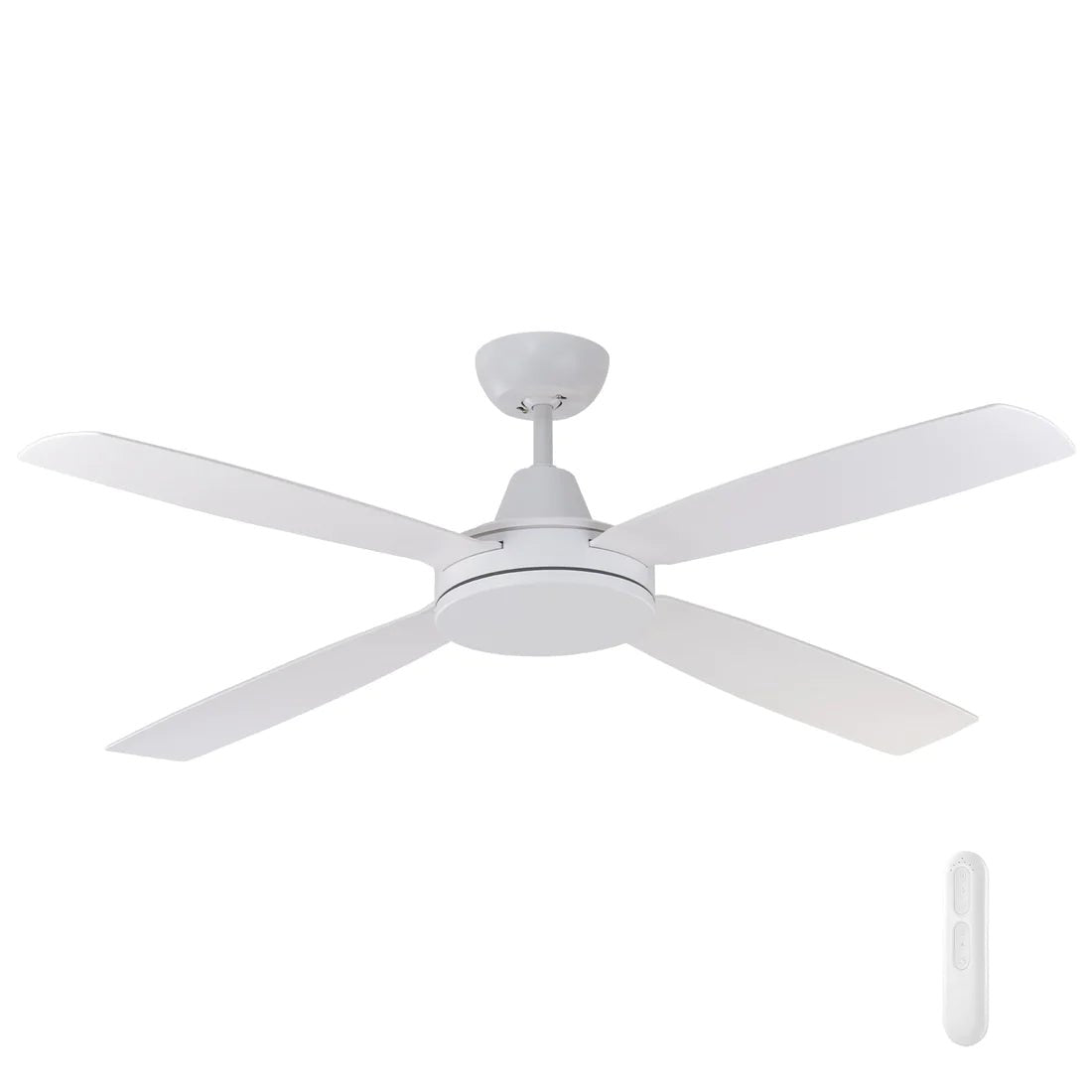 Mercator Nemoi DC Ceiling Fan With Remote White - Mases LightingMercator