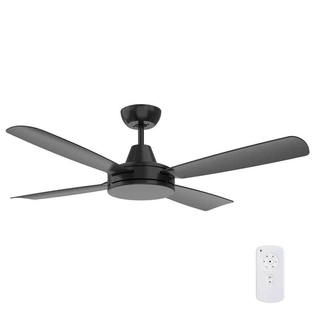 Mercator Nemoi Lite Ceiling Fan Black - Mases LightingMercator