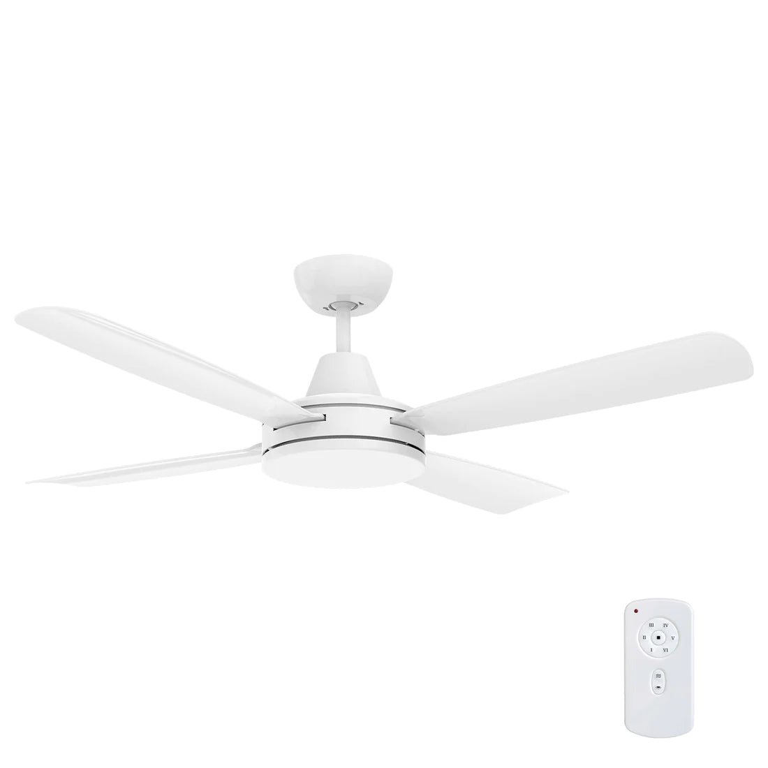 Mercator Nemoi Lite Ceiling Fan White - Mases LightingMercator
