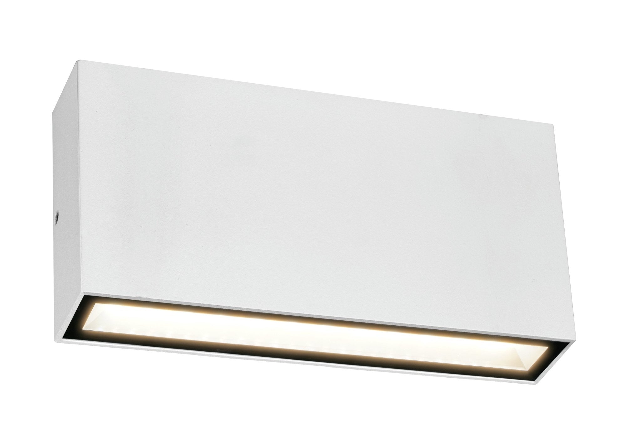 Modus LED Up/Down Wall Light 10w in White - Mases LightingMartec