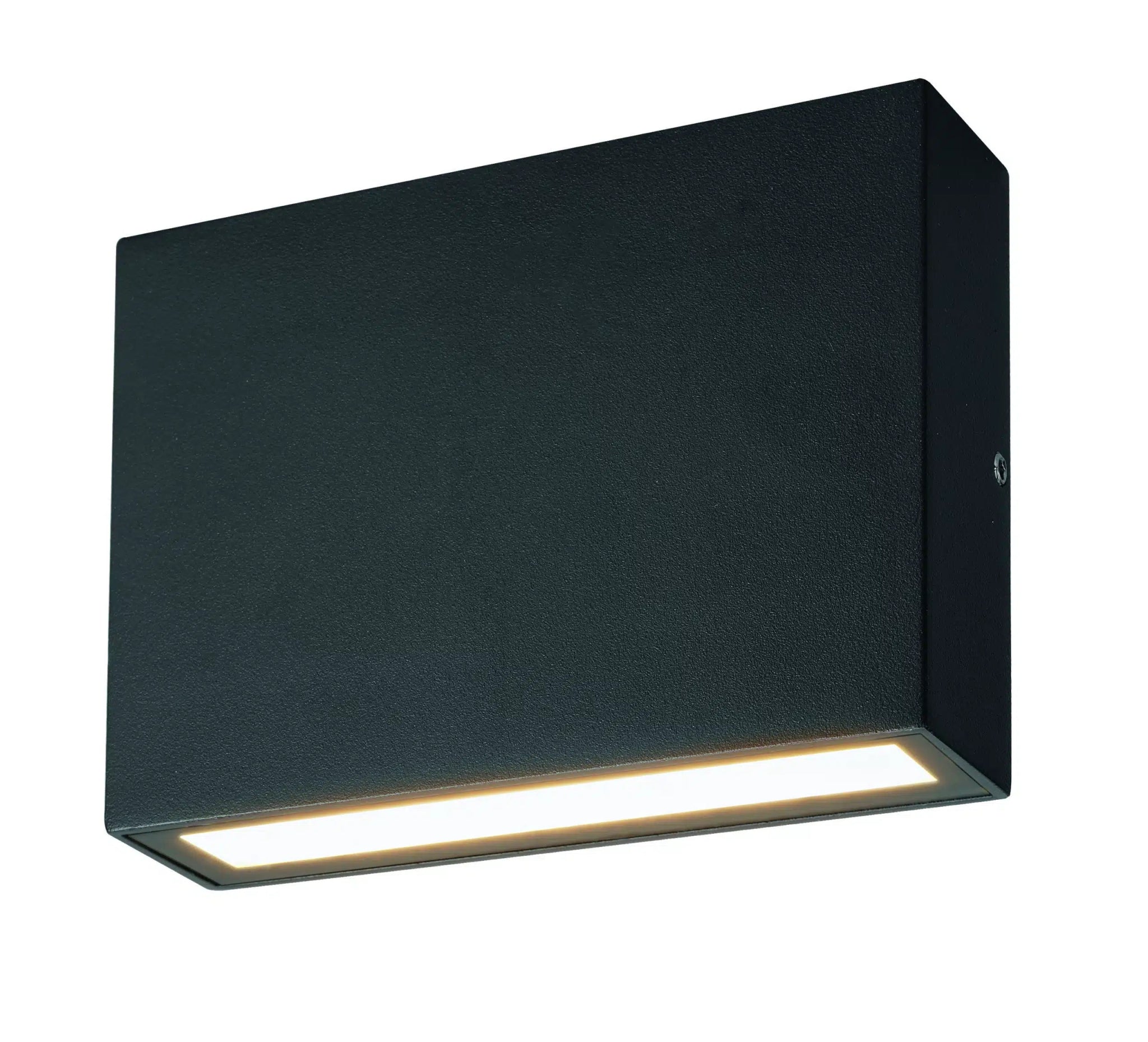 Modus LED Up/Down Wall Light 6w in Matt Black - Mases LightingMartec