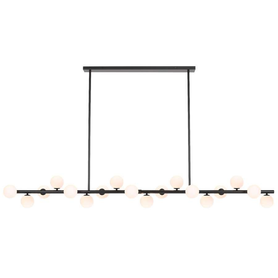 Moran Pendant Light 18Lt in Antique black - Mases LightingTelbix