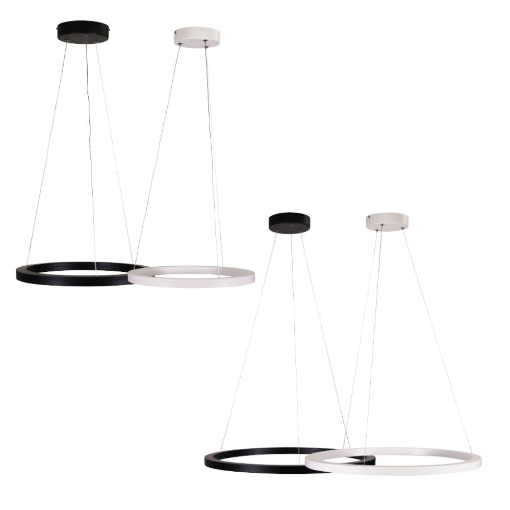 NEBULA CCT 18W/24W - Modern LED Halo Pendant - Mases LightingOriel Lighting