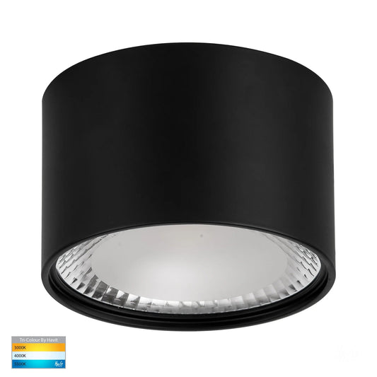 Nella LED Downlight 12w Black, White CCT HV5803T-BLK, HV5803T-WHT Havit Lighting - Mases LightingHavit Lighting