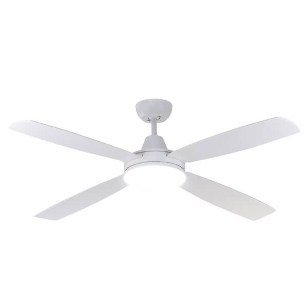 Nemoi DC Ceiling Fan with CCT LED by Mercator - White 54" - Mases LightingMercator