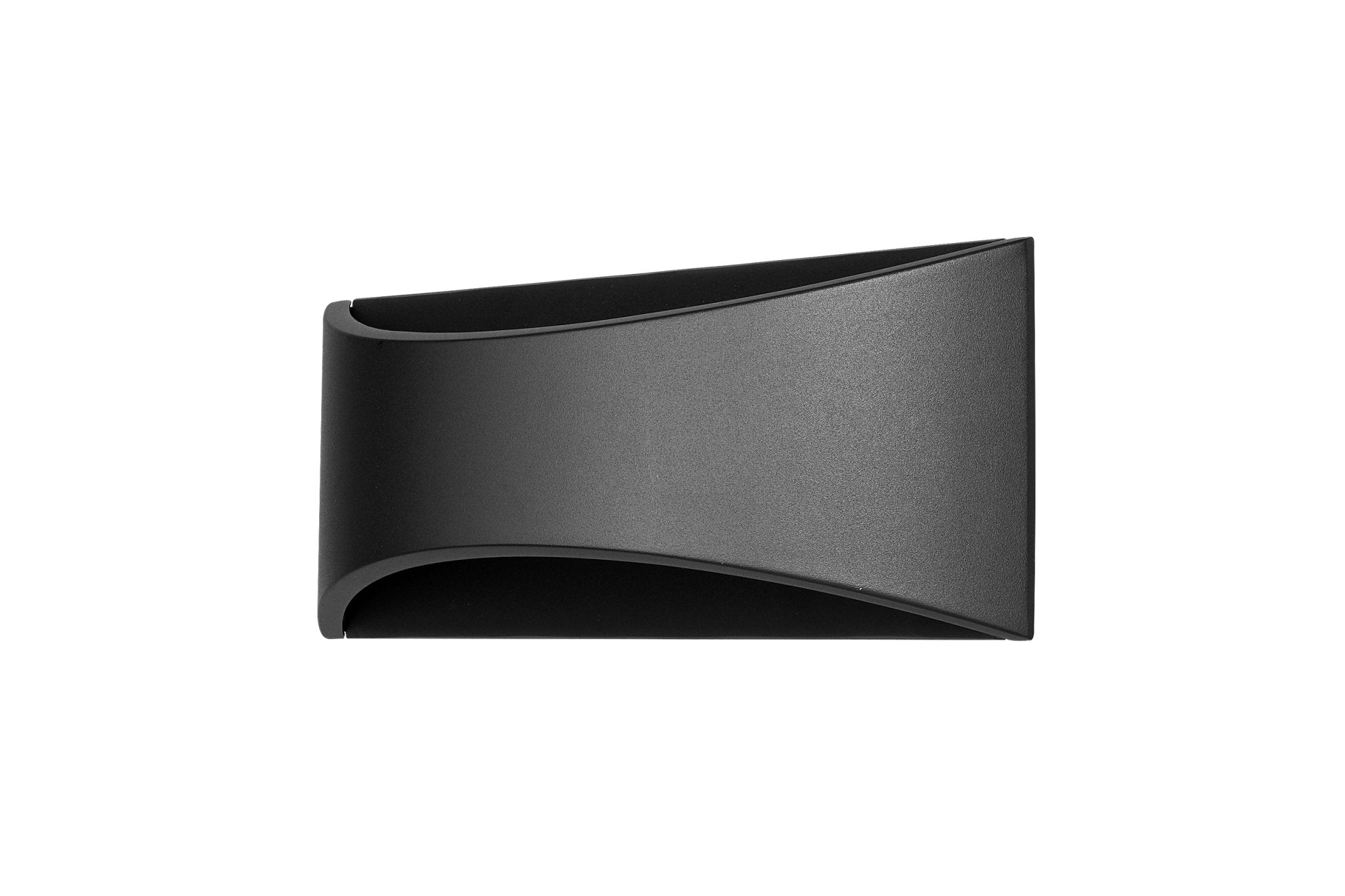 Nova Outdoor LED Wall Light 6w in Matt Black - Mases LightingMartec