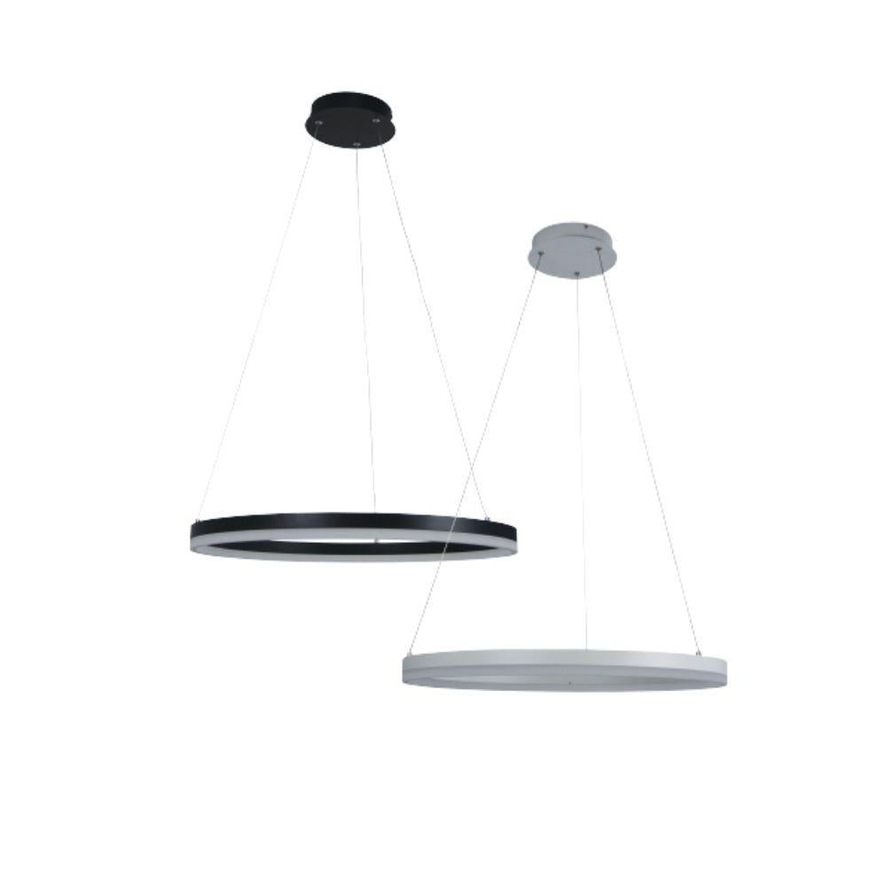 Oriel CRONUS - 24W Modern LED Halo Pendant - Tri Colour - Mases LightingOriel Lighting