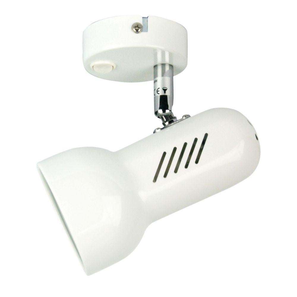 Oriel PROFILE - 1 Light Classic R80 Spotlight With Switch - Mases LightingOriel Lighting