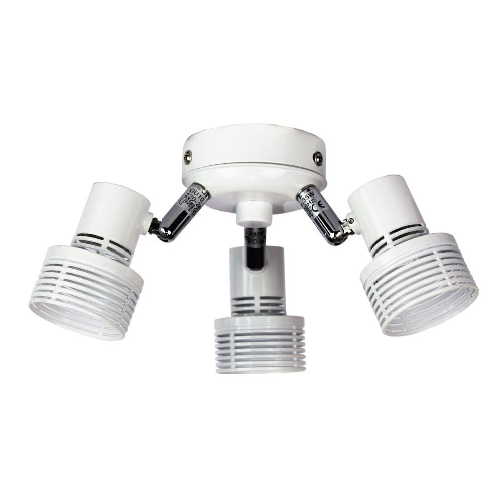 Oriel ZIP 3 - Adjustable Indoor Spotlight for Ceiling Fan - Mases LightingOriel Lighting