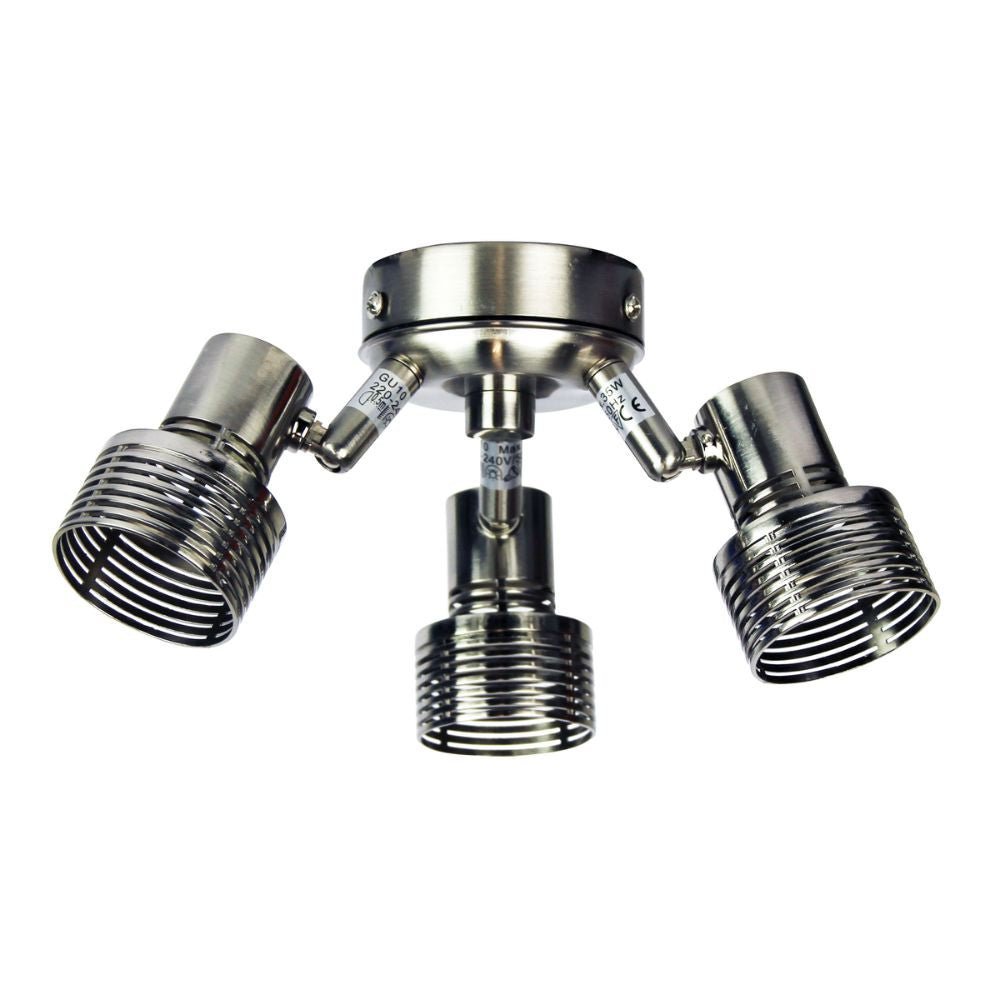 Oriel ZIP 3 - Adjustable Indoor Spotlight for Ceiling Fan - Mases LightingOriel Lighting