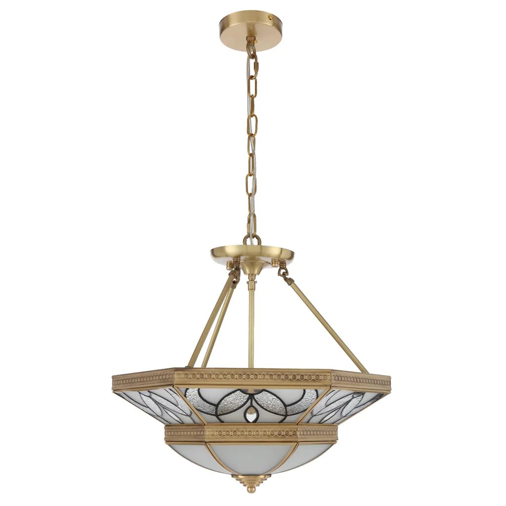 Orista CTC Pendant Light 6Lt in Brass - Mases LightingTelbix