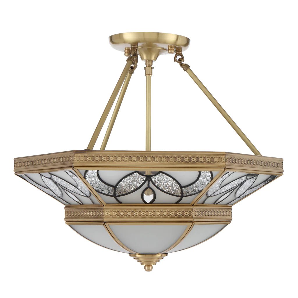 Orista CTC Pendant Light 6Lt in Brass - Mases LightingTelbix