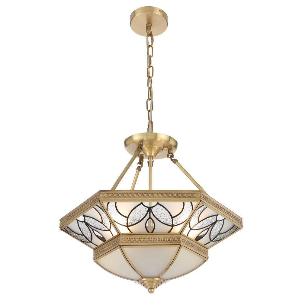 Orista CTC Pendant Light 6Lt in Brass - Mases LightingTelbix