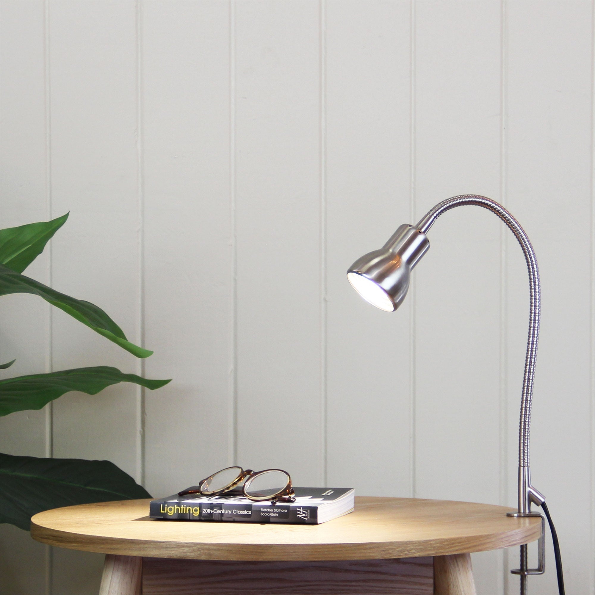 Scope Clamp Lamp Brushed Chrome - Mases LightingOriel Lighting