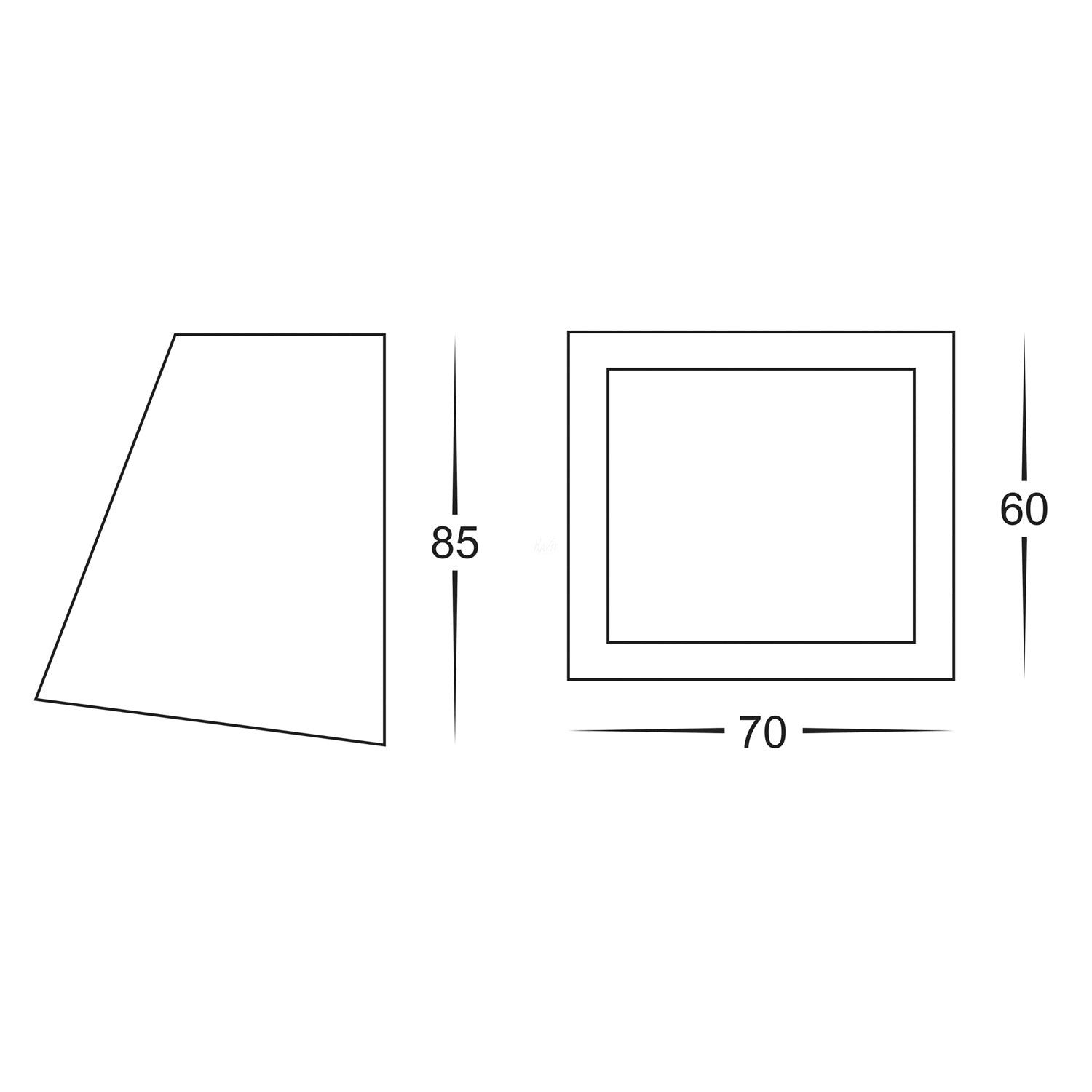 Taper Series LED Wall Light Wedge G4 in SS316/BLK/WHT/COP Havit Lighting - HV3608 - Mases LightingHavit Lighting