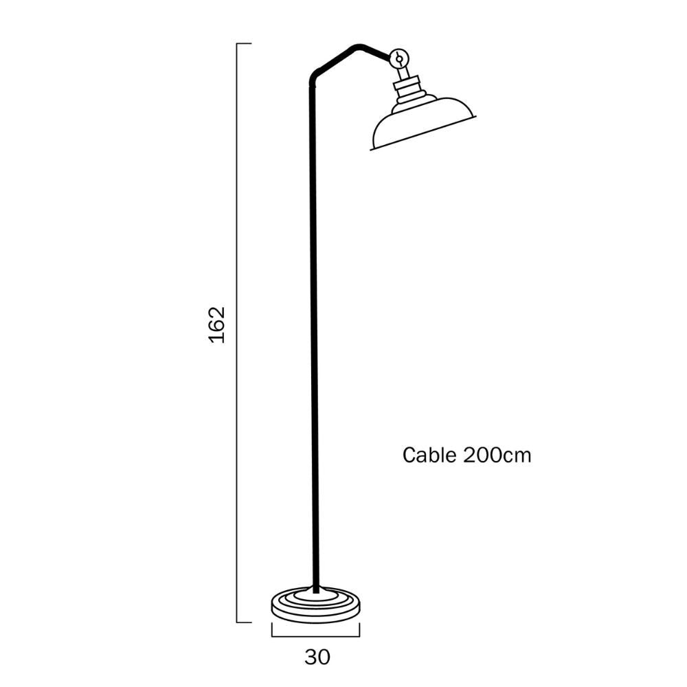 Telbix HERTEL - 25W Floor Lamp - Mases LightingTelbix