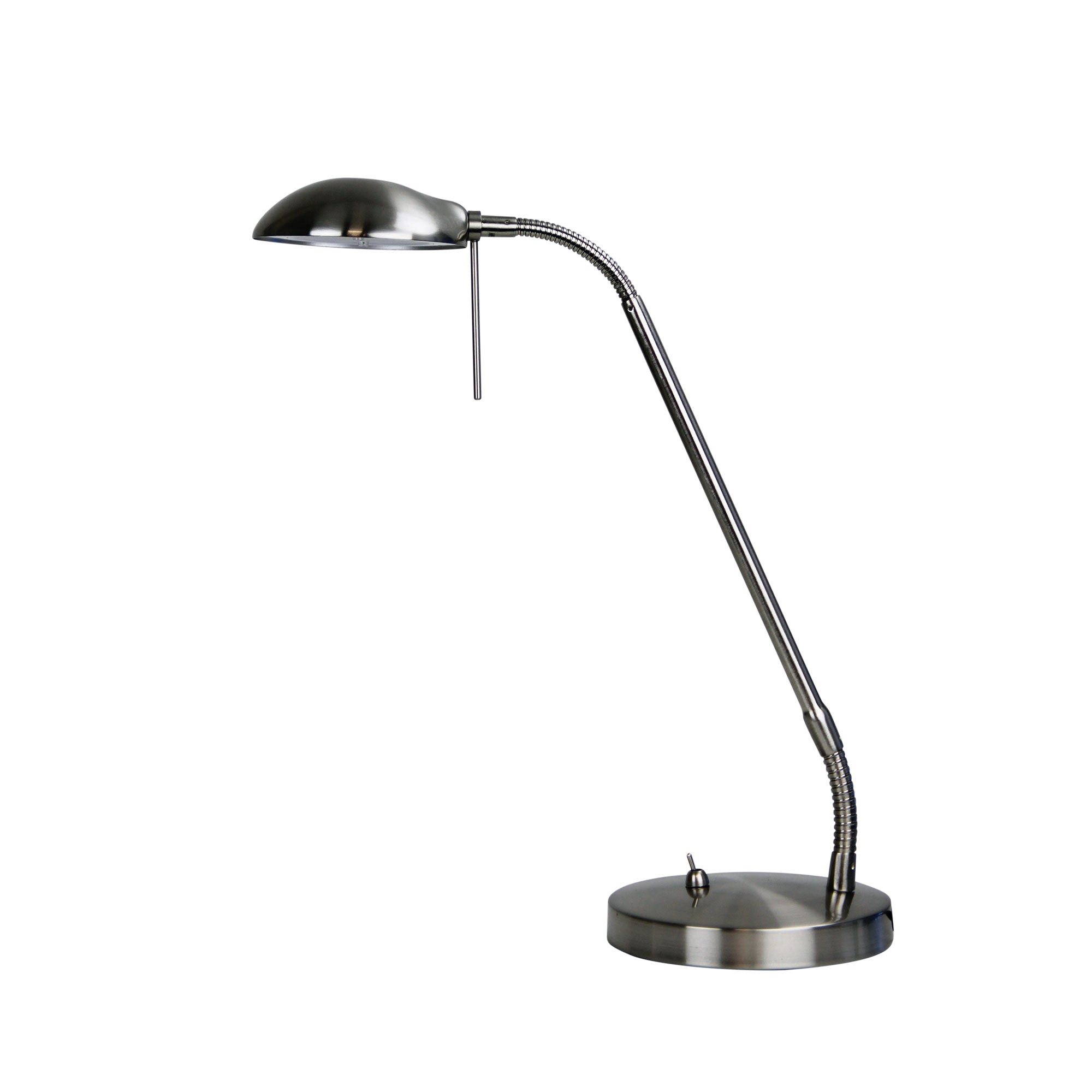 Timo LED Desk Lamp Brushed Chrome - Mases LightingOriel Lighting