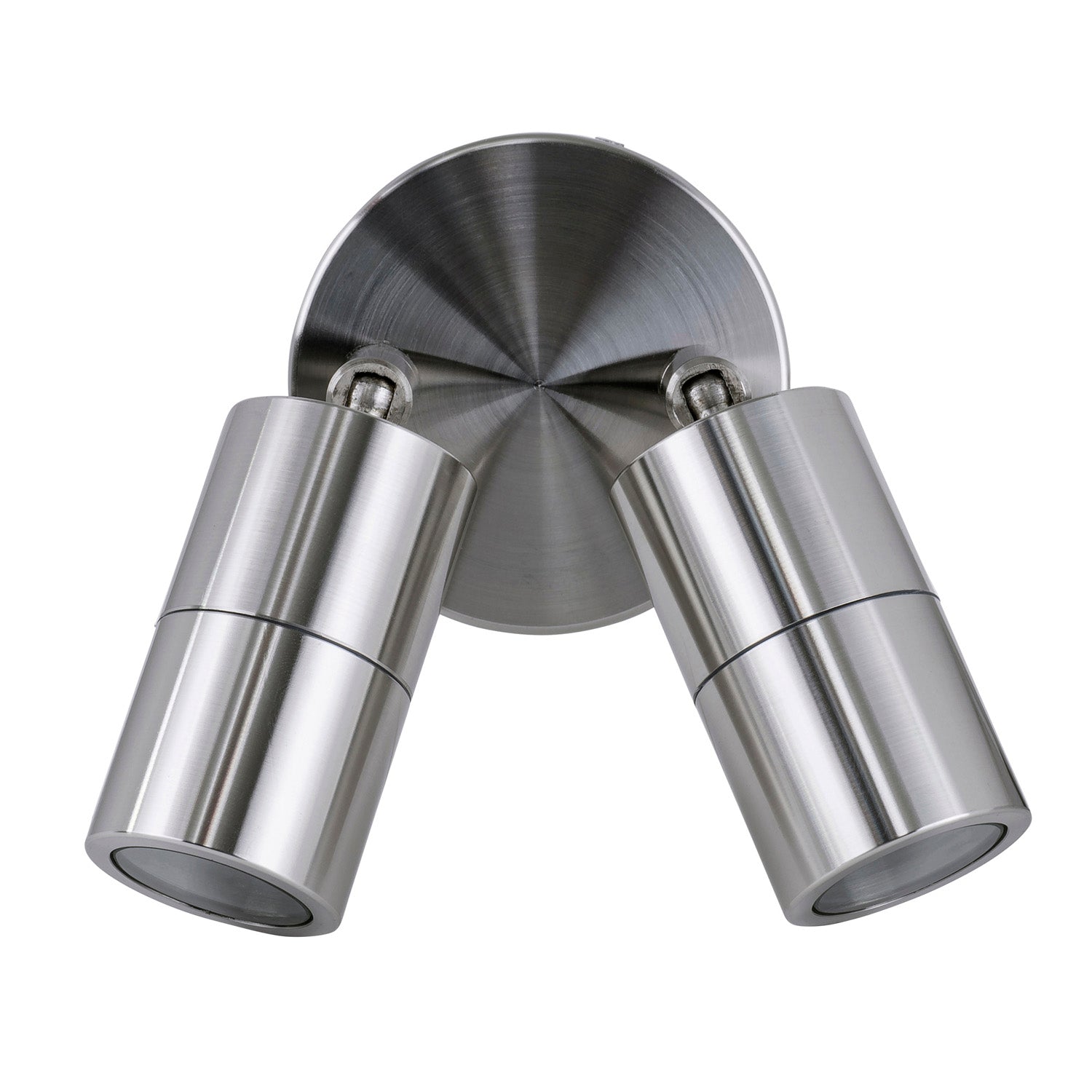 Tivah Mini Double Adjustable LED Wall Light in 316 Stainless Steel Havit Lighting - HV1307MR11NW