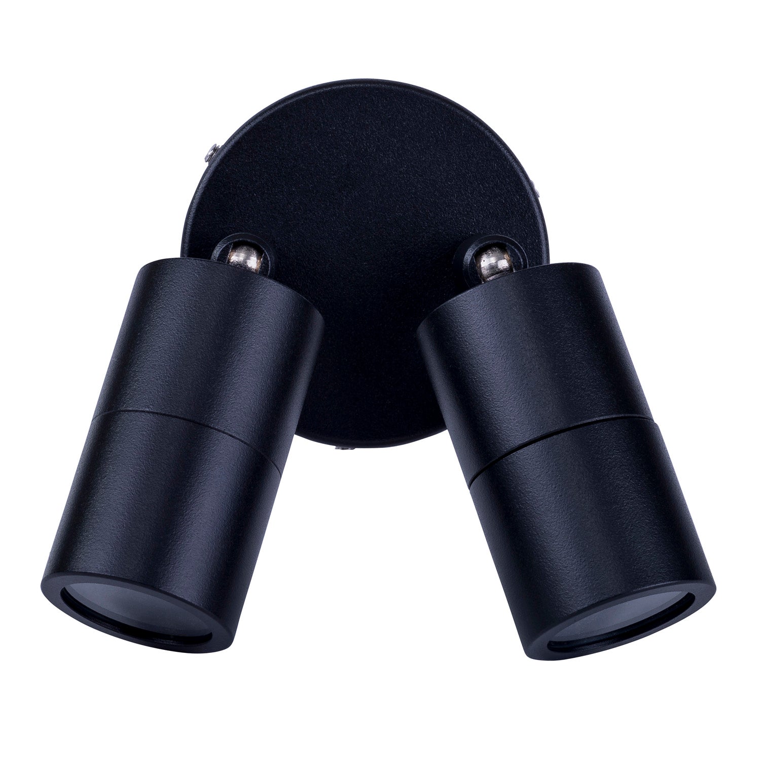 Tivah Mini Double Adjustable LED Wall Light in Black Havit Lighting - HV1327MR11NW