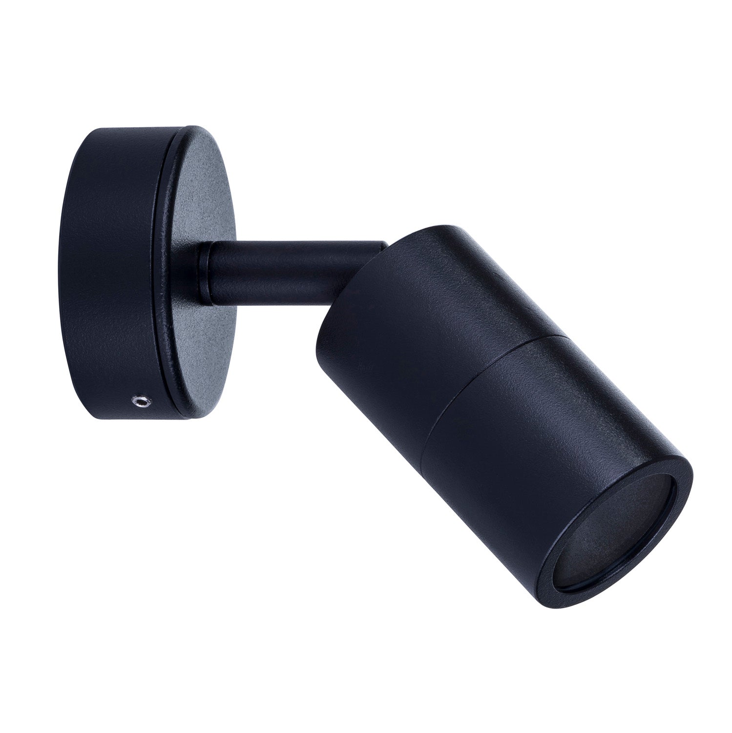 Tivah Mini Single Adjustable LED Wall Light in Aluminium Black Havit Light - HV1227MR11NW - Mases LightingHavit Lighting