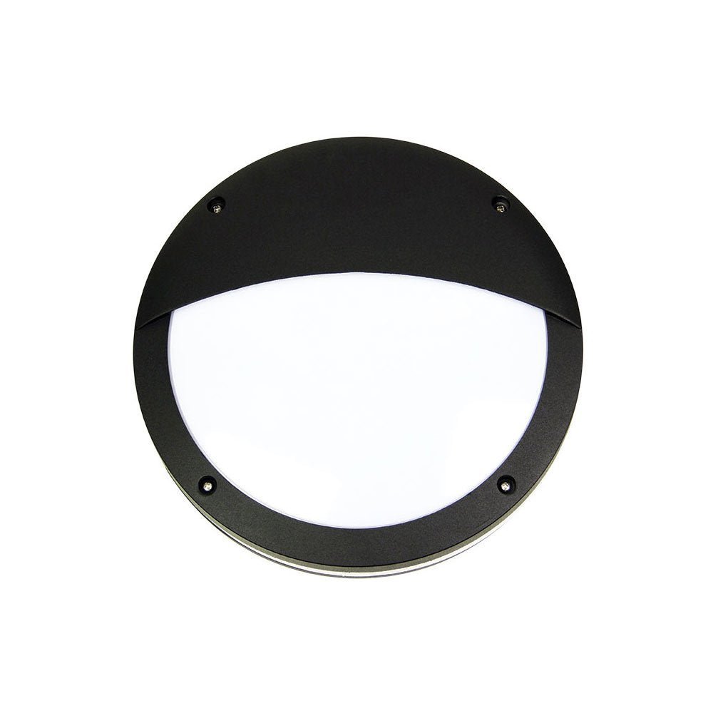 Tonato 2 Light Wall Light Eyelid Black - OL7902BK - Mases LightingOriel Lighting