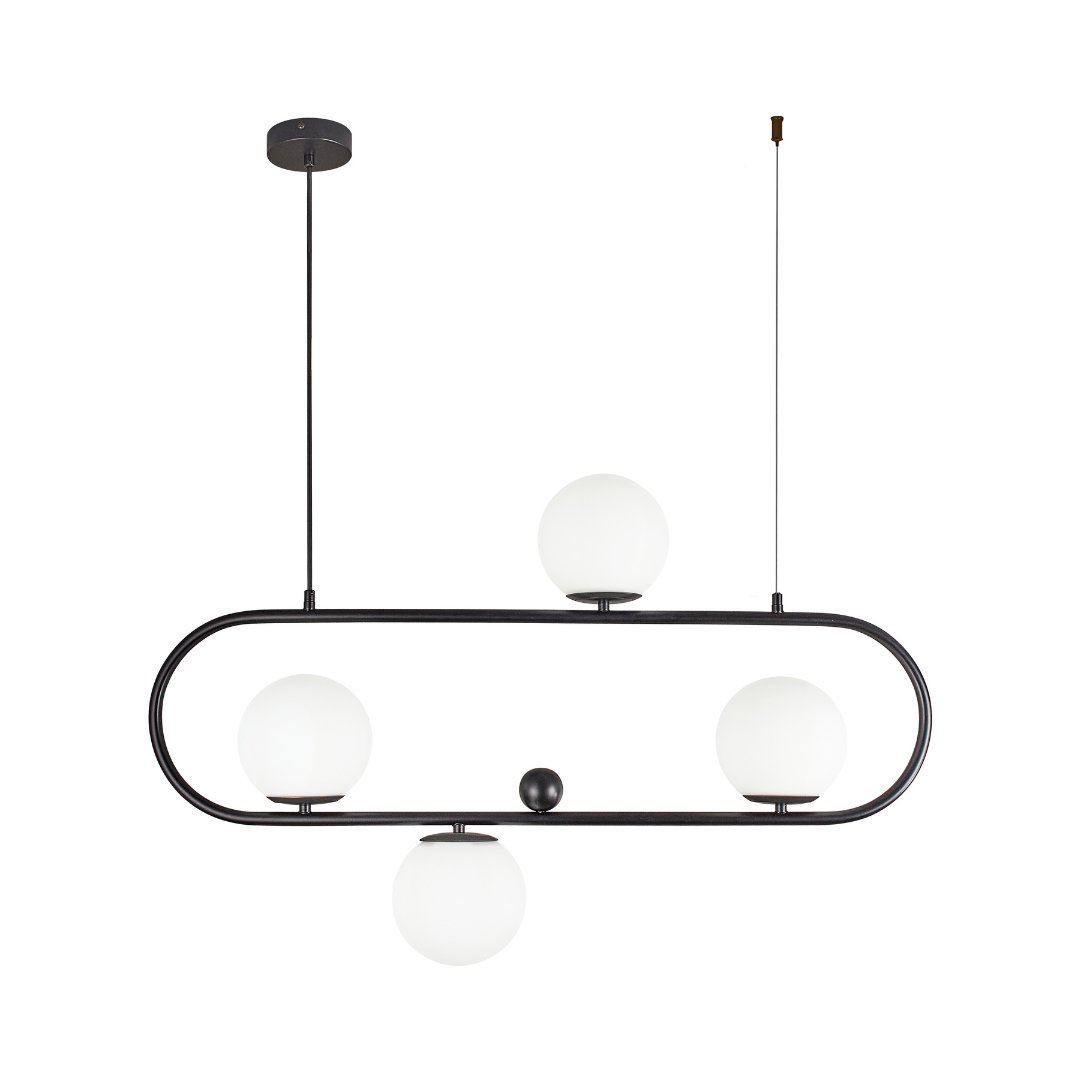 Toulouse Matt Black Pendant Light - Mases LightingLighting Creations