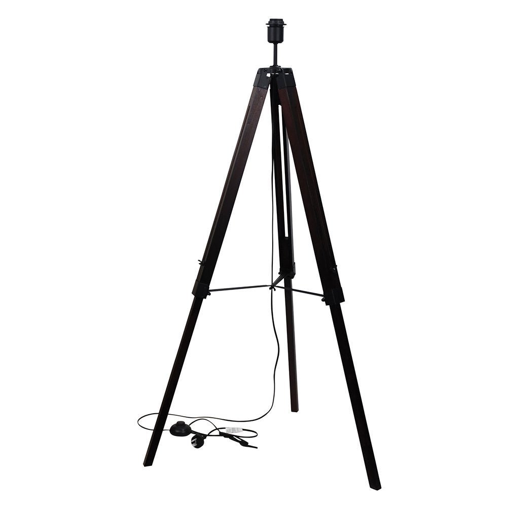 Trevi 1 Light Floor Lamp Base Walnut - OL97997WN - Mases LightingOriel Lighting