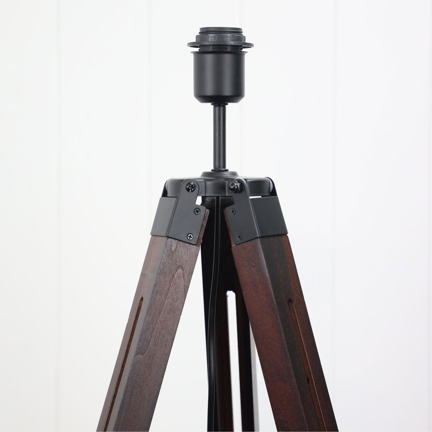 Trevi 1 Light Floor Lamp Base Walnut - OL97997WN - Mases LightingOriel Lighting