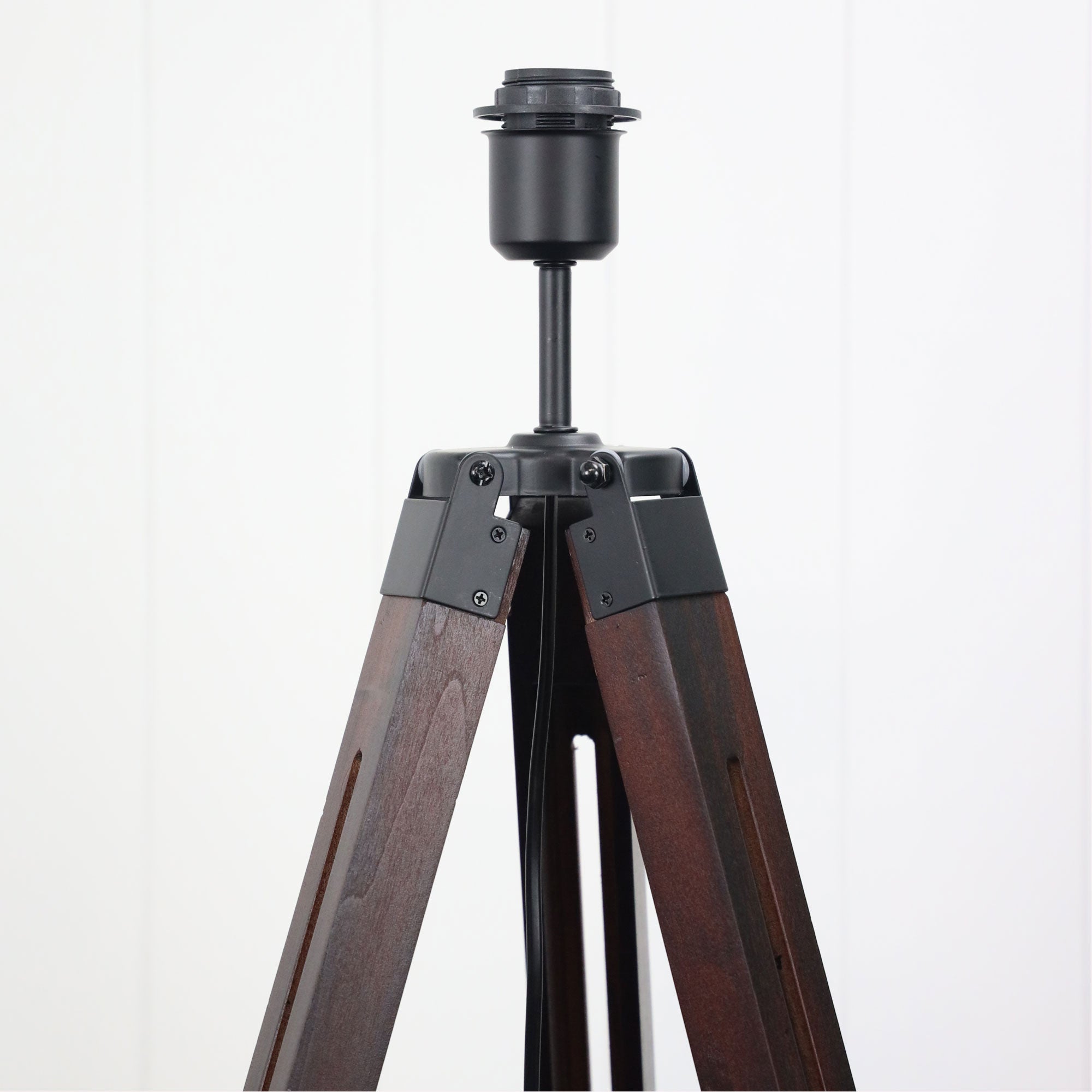 Trevi 1 Light Floor Lamp Base Walnut - OL97997WN - Mases LightingOriel Lighting