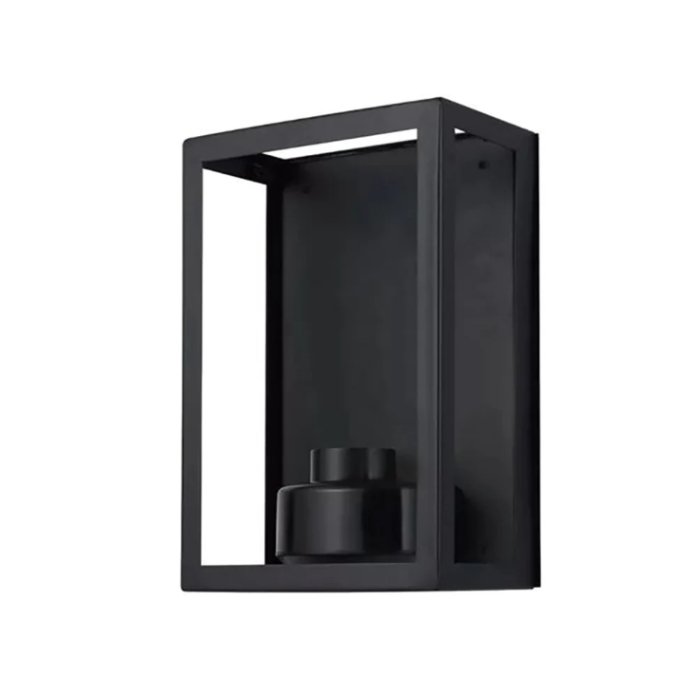 Vancouver Outdoor Wall Light Small in Matt Black - Mases LightingMartec