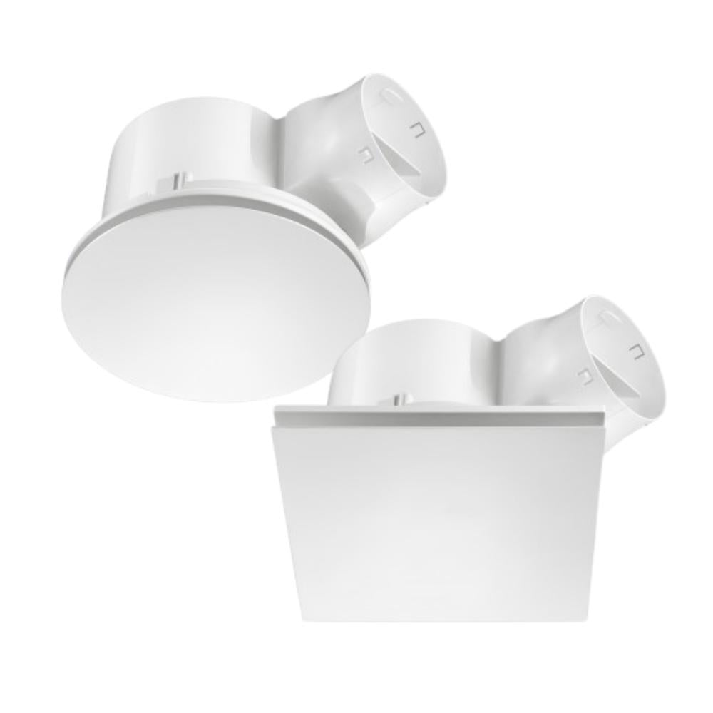 Ventair AIRBUS-300 - Ultimate Air Extraction Low Profile - Square or Round - Exhaust Fan - Mases LightingVentair