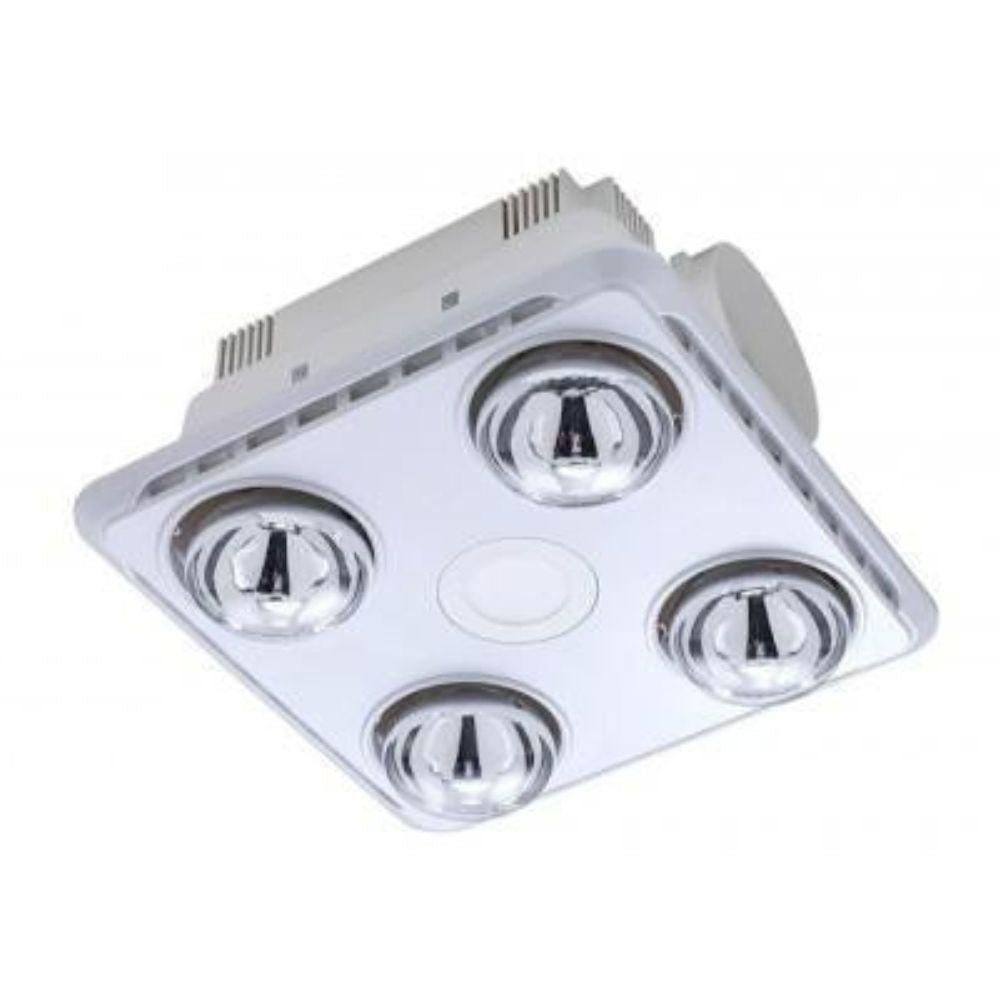 Ventair BROOK-4 - 3-In-1 Bathroom Unit Heat Light & Exhaust - Mases LightingVentair