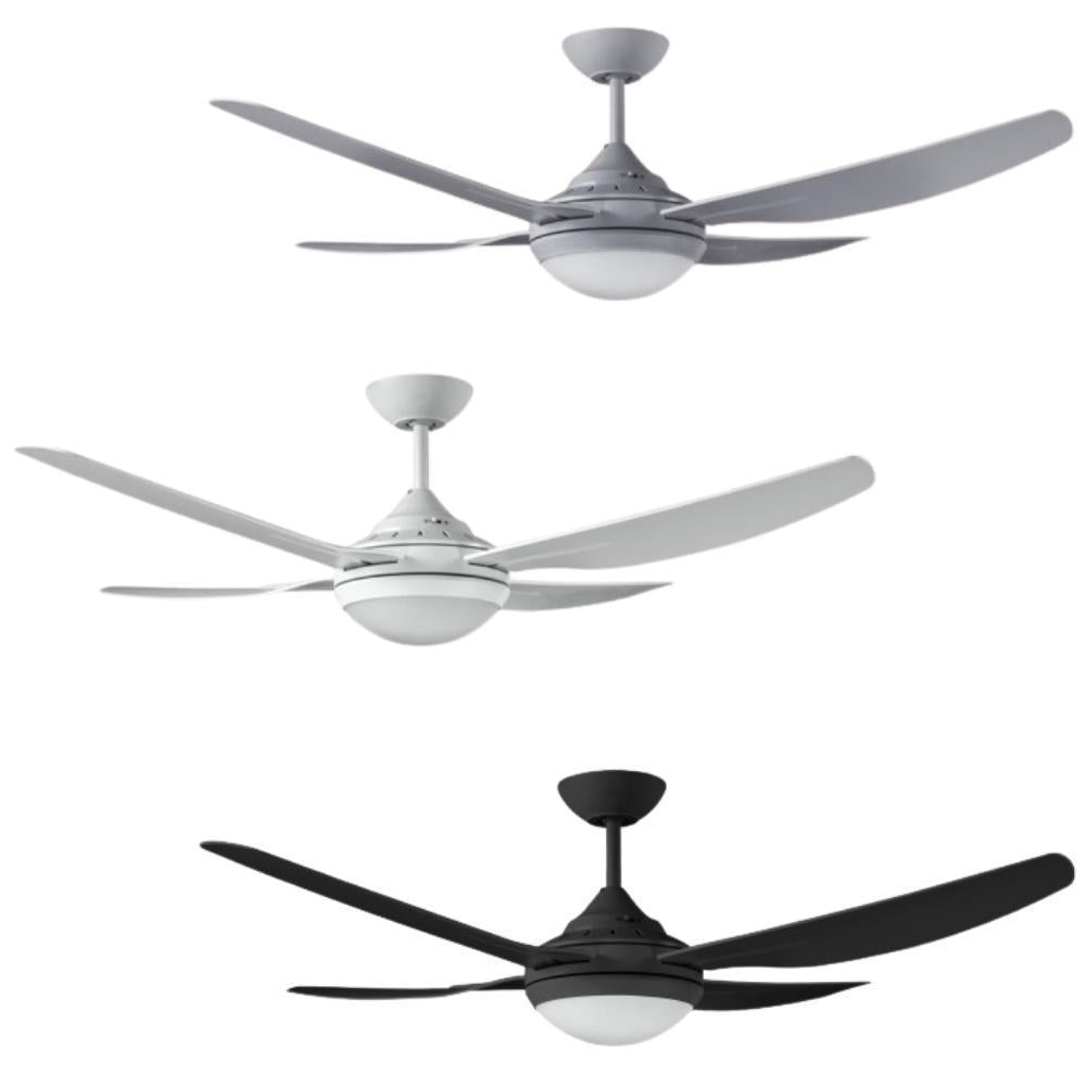 Ventair ROYALE-II - 4 Blade 1320mm 52" AC Ceiling Fan With 18W LED Light - Mases LightingVentair