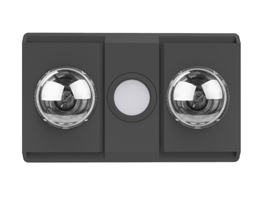 Ventair SIERRA-2 - 3-In-1 Bathroom Unit Heat Light & Exhaust - Mases LightingVentair
