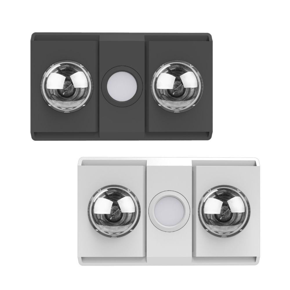 Ventair SIERRA-2 - 3-In-1 Bathroom Unit Heat Light & Exhaust - Mases LightingVentair