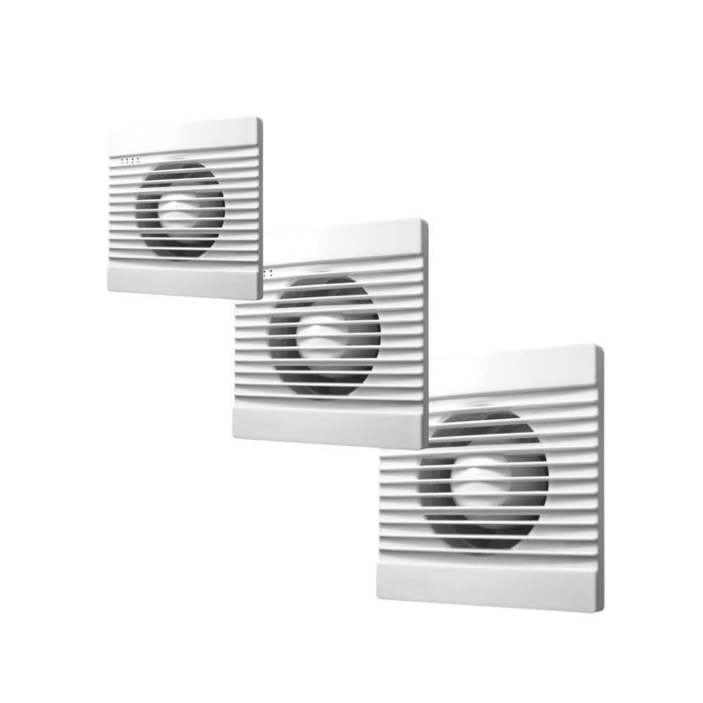 Ventair SLIMLINE-100/125/150 - Slimline 100/125/150mm Wall/Ceiling Exhaust Fan - Mases LightingVentair