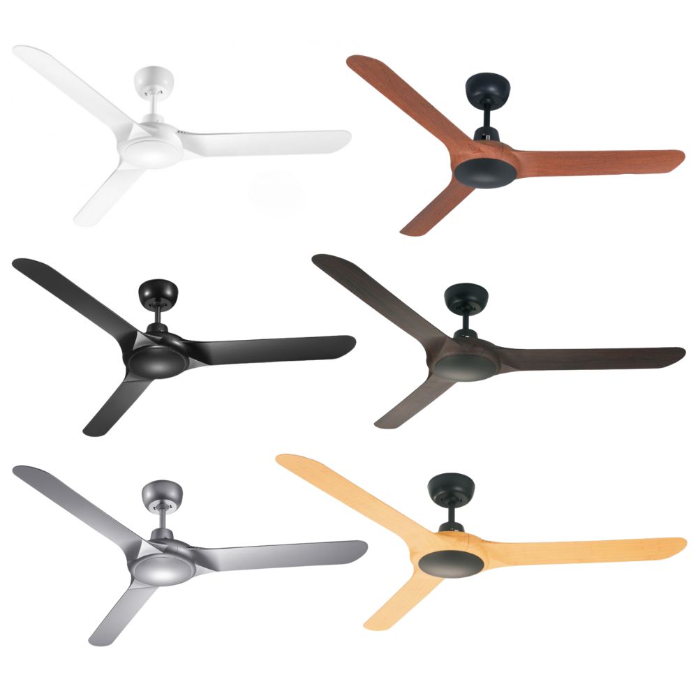 Ventair SPYDA-50 - 3 Blade 1250mm 50" Fully Moulded PC AC Ceiling Fan - Mases LightingVentair