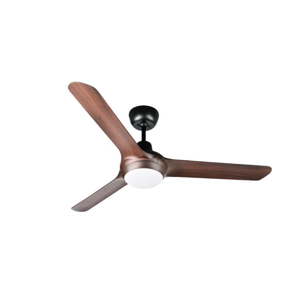 Ventair SPYDA-56-LIGHT - 3 Blade 1400mm 56" Fully Moulded PC AC Ceiling Fan With 20W LED Light - Mases LightingVentair