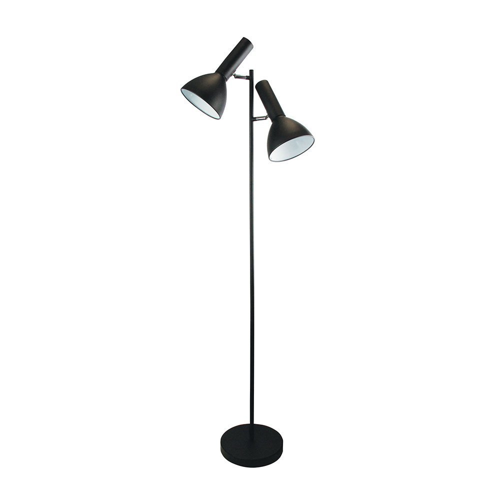 Vespa 2 Light Floor Lamp Black - SL98572BK - Mases LightingOriel Lighting