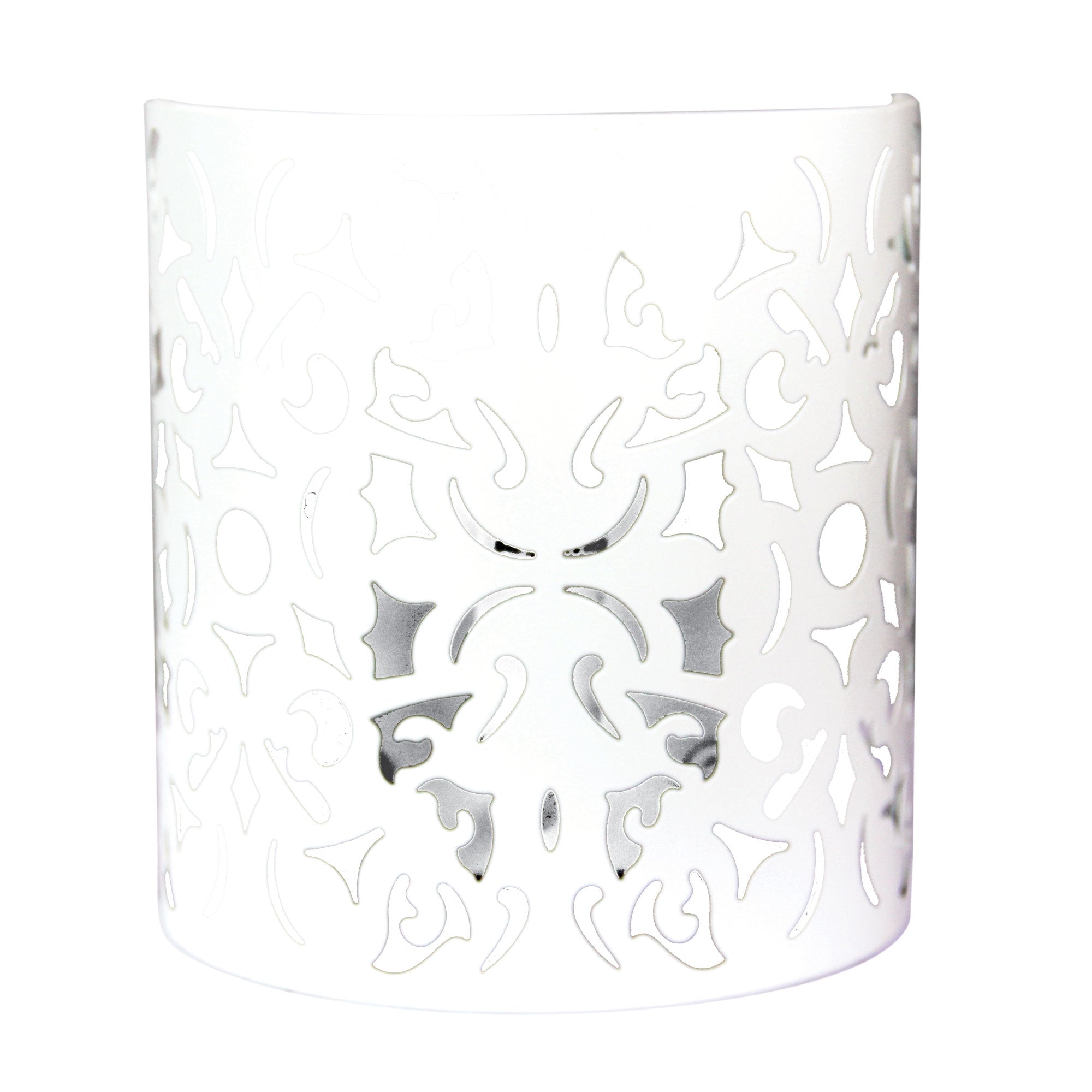 Vicky 1 Light Wall Light Matt White - Mases LightingOriel Lighting