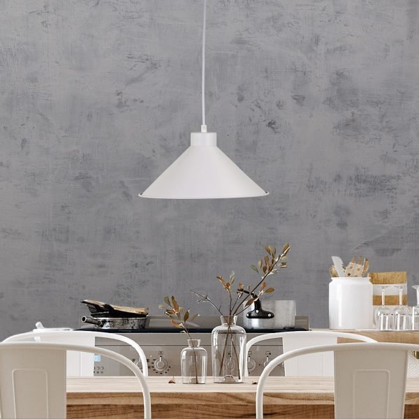 Victoriana DIY Pendant White Steel - OL2270/30WH