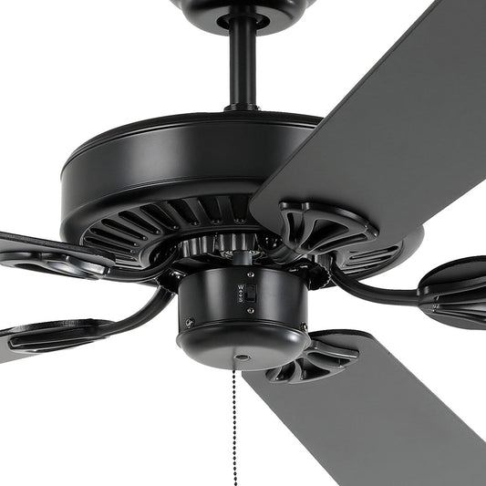 Waikiki 52" AC Fan Matt Black - 20518102 - Mases LightingEglo
