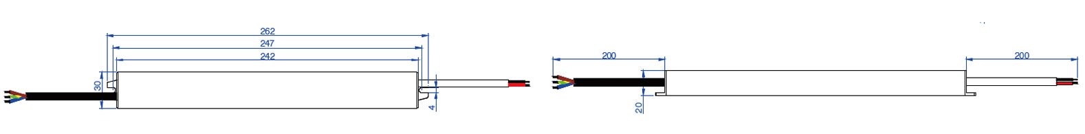 Weatherproof DC Constant Voltage 24V 60W IP67 Driver - VHO-060-024A5 - Mases LightingLighting Creations