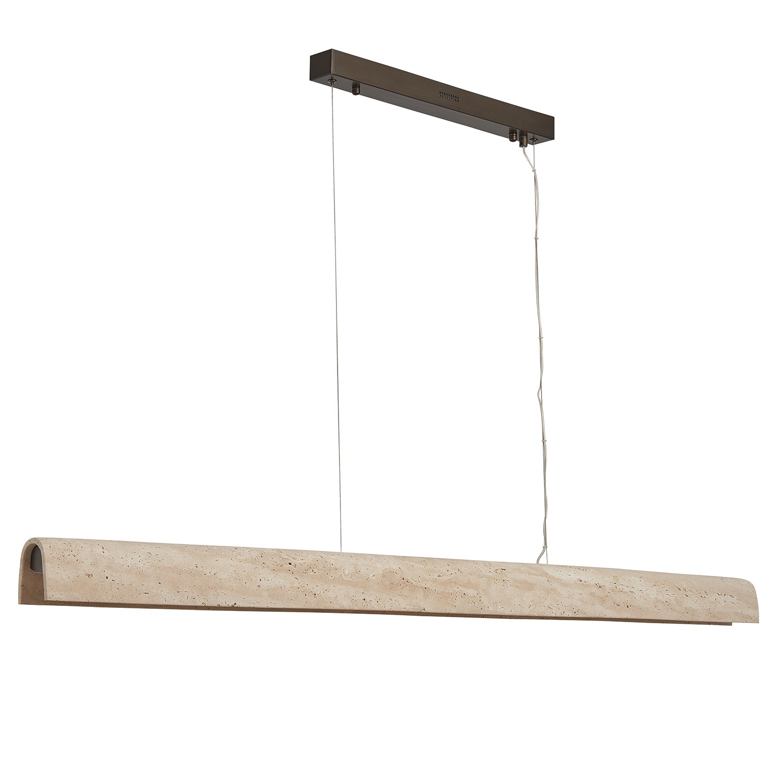 Arc Travertine Pendant Light