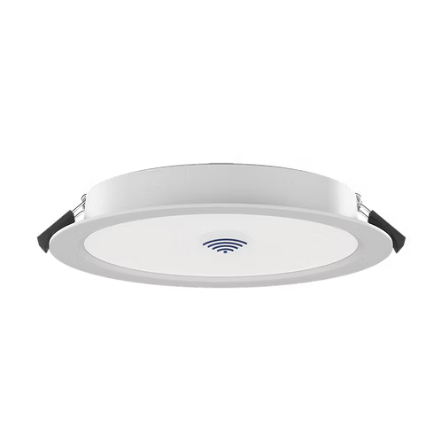 3A Super Slim 15W Flicker Free Dimmable LED Downlight White With Microwave Sensor / Tri-Colour - AL5009-WHTC15S02-TS